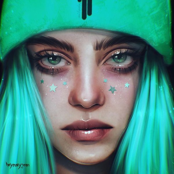 Билли Айлиш арт