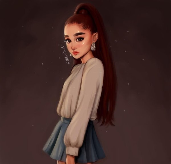 Ариана Гранде мультяшка