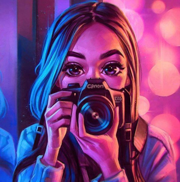 Крутые арты для девочек