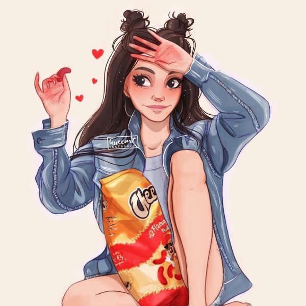 Арт девочек подростков