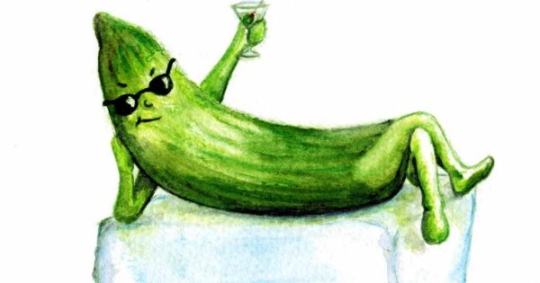 Веселый огурец