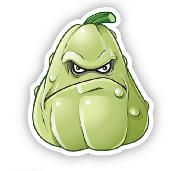 Кабачок из Plants vs Zombies