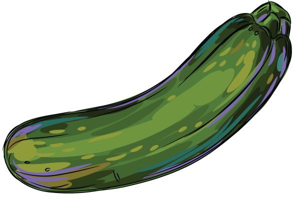 Кабачок рисунок