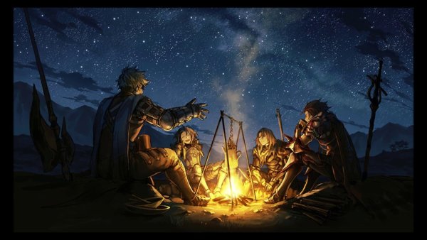 Костер фэнтези