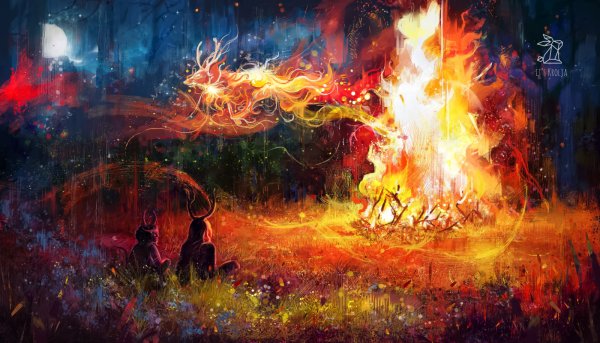 Костер фэнтези