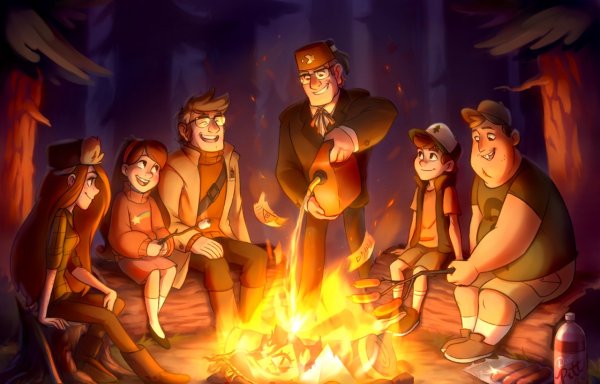 Гравити Фолз арт