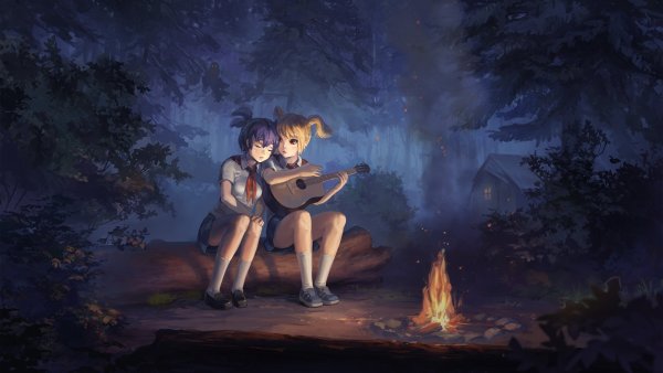 Бесконечное лето у костра