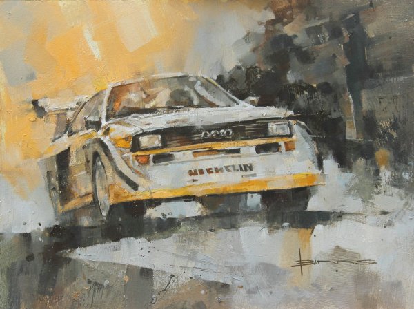 Раллийная Audi quattro Art