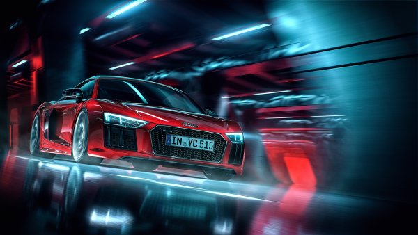 Реклама Ауди r8