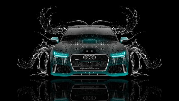 Audi rs7 неон