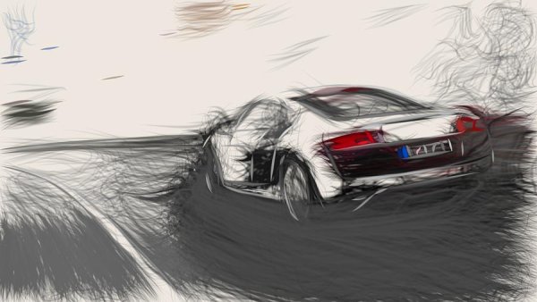 Ауди Минимализм арт