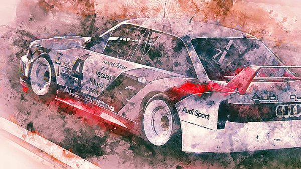 Автоспорт карандашом