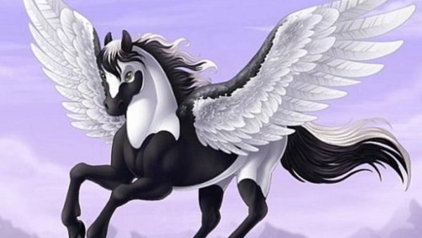 Единорог с крыльями