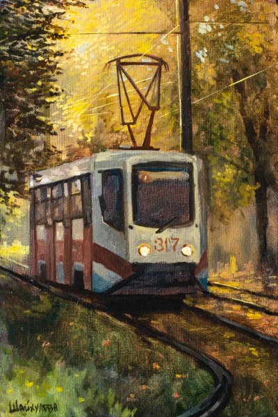 Трамвайная живопись