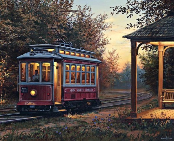 Евгений Лушпин трамвай