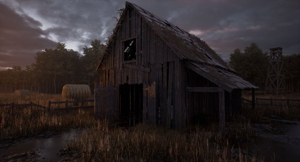 Заброшенный сарай