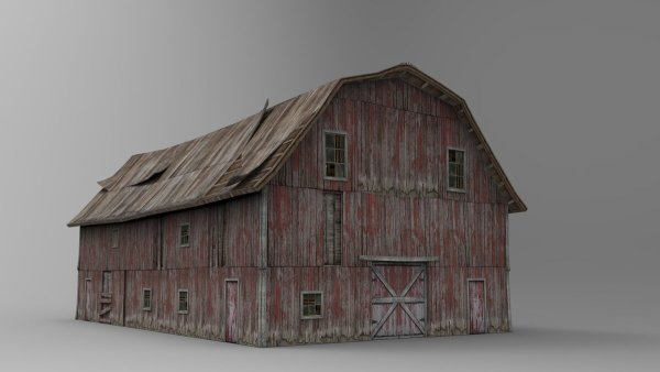 Старый деревянный Амбар