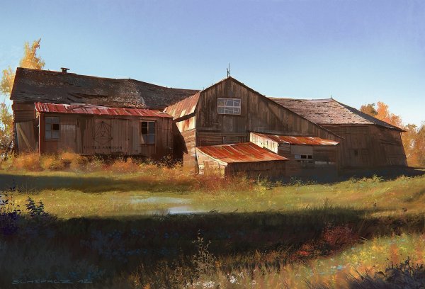 Ферма Амбар арт