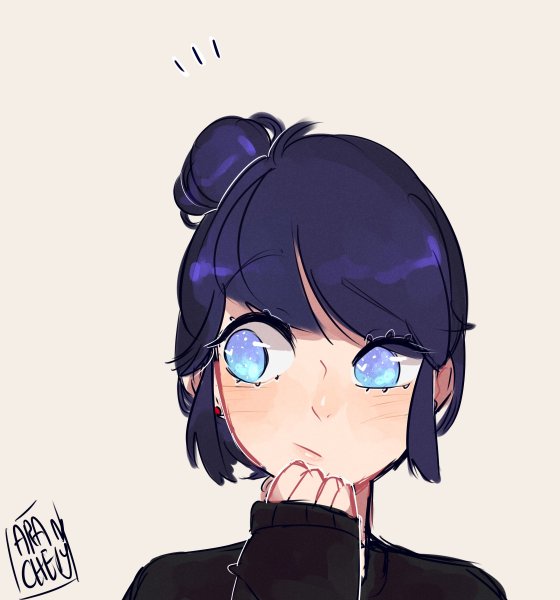 Леди баг Маринетт плачет