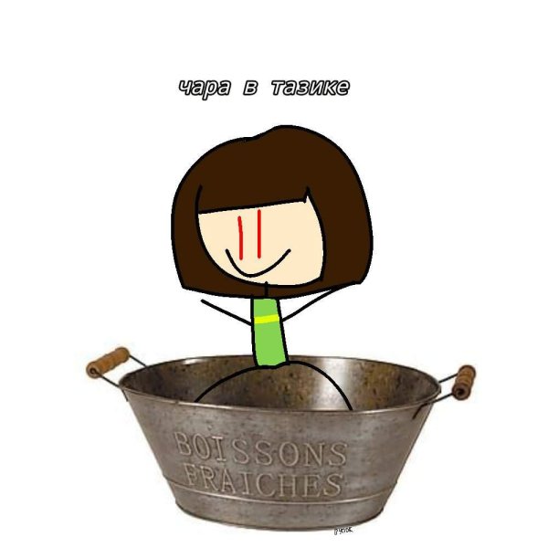 Шлёпа в тазике