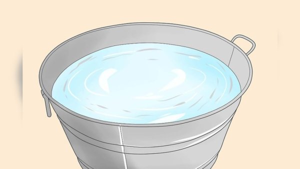 Тазик с водой