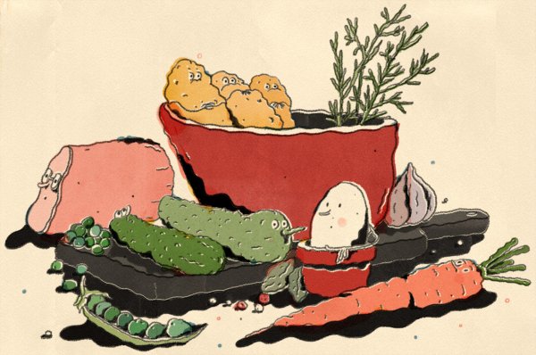 Оливье в живописи