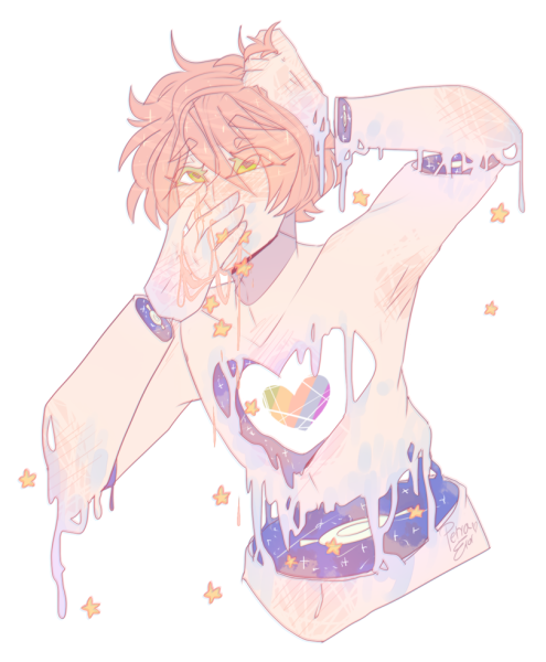 Пастельные аниме мальчики