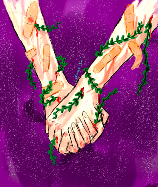 Красивые руки арт