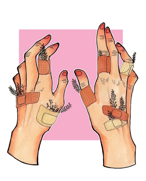 Идеи для рисунков на руке