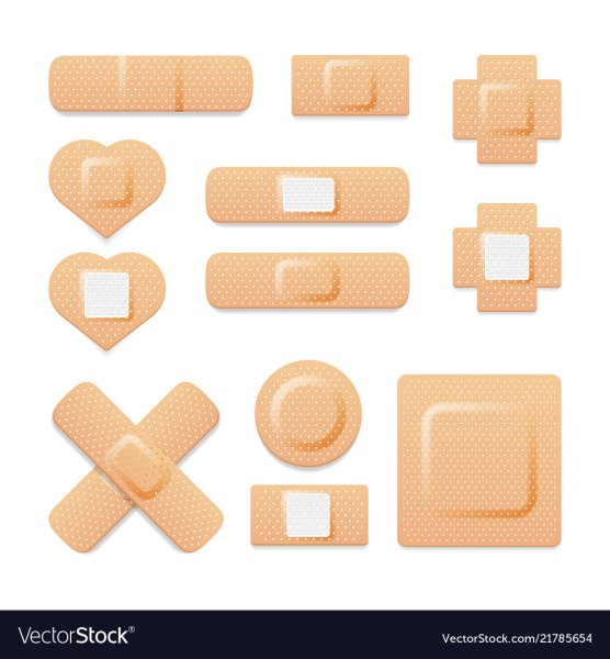 Пластыри бумажки