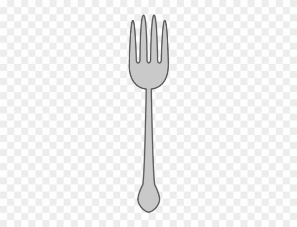 Трафарет вилка и ложка