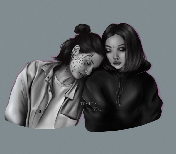 Виолетта Малышенко и Даша Каплан