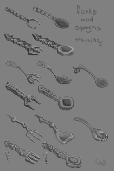 Фэнтези ложка смерти