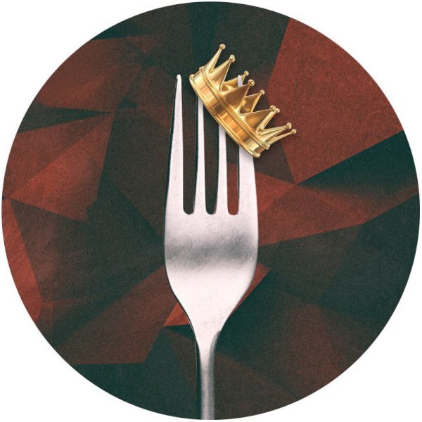 Изображение вилки в логотипе