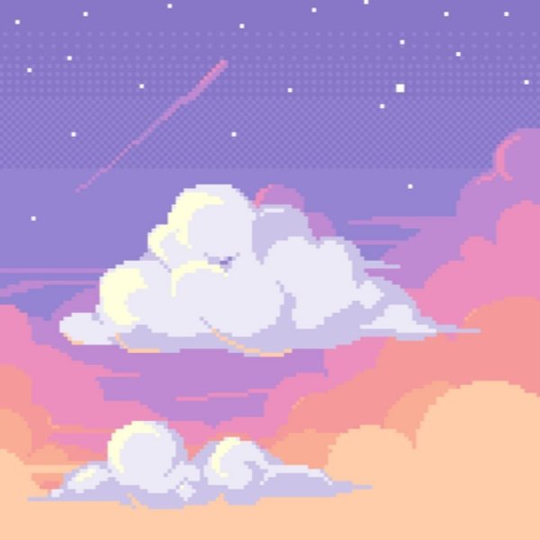 Пиксельное небо