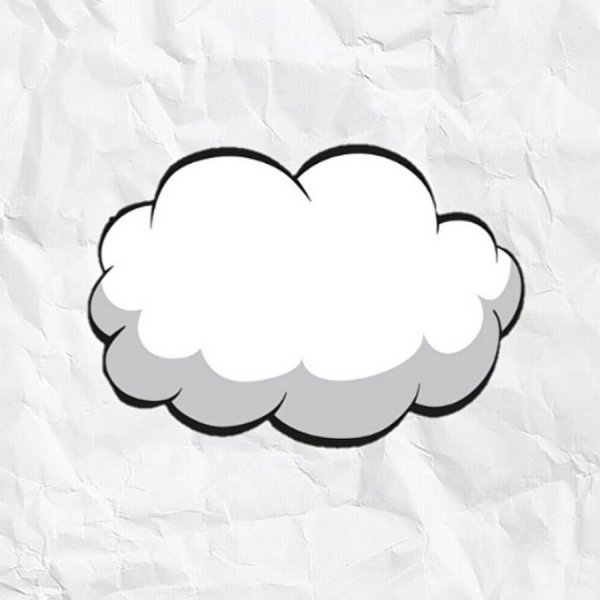 Облако мультяшное