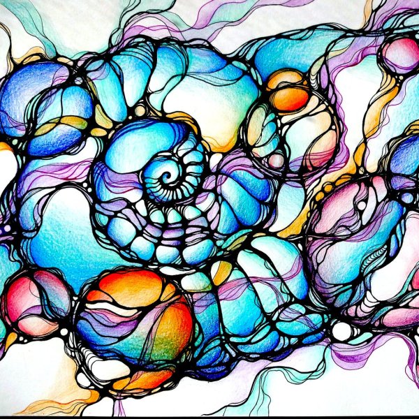 Людмила Коструб Нейрографика