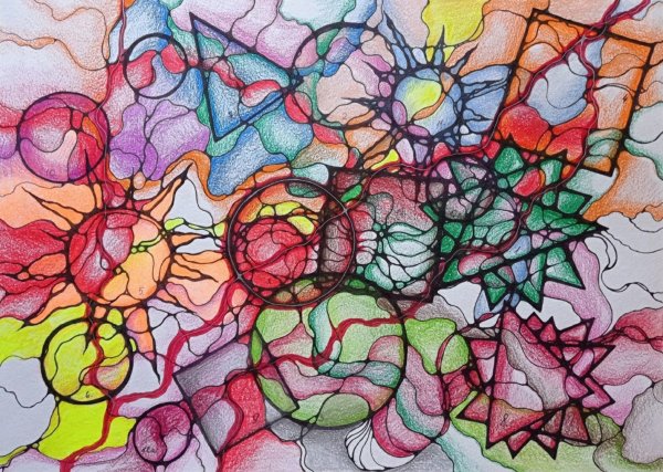 Мандала рода Нейрографика