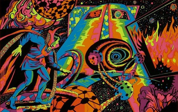 Доктор Стрэндж психоделика