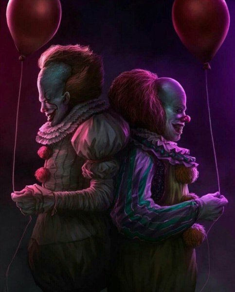 Клоун ПЕННИВАЙЗ И Джорджи любовь