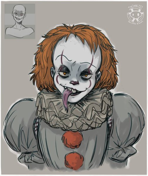 Стивен Кинг клоун ПЕННИВАЙЗ