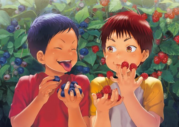 Aomine x Kagami Чиби