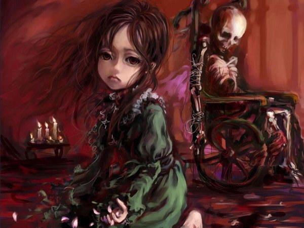 Ребенок девочка арт