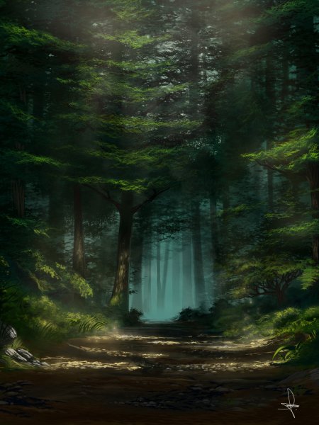 Зачарованный лес Лавкрафт