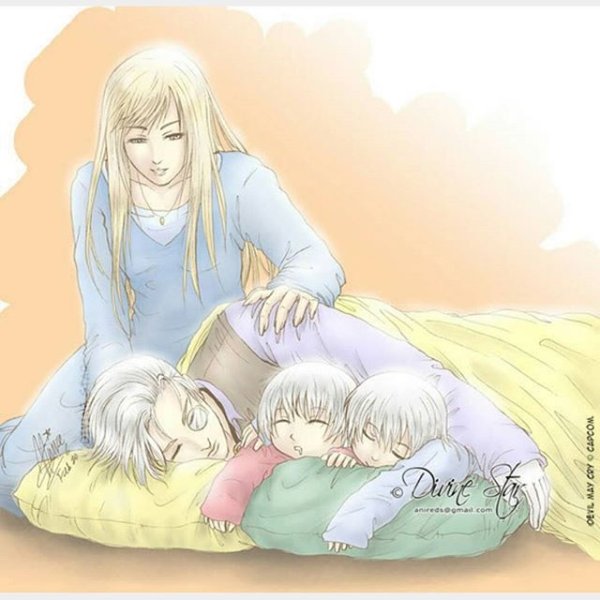 Аниме мама и малыш