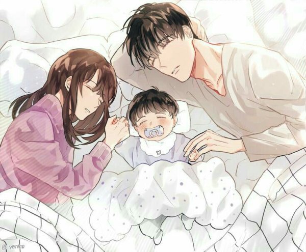 Аниме отец и ребенок