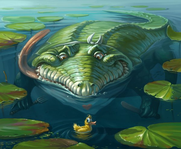 Крокодил фэнтези