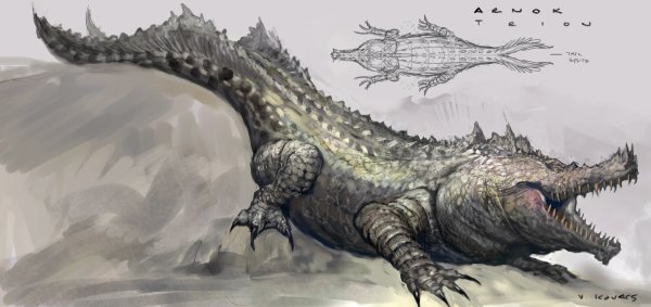 Гигантского крокодила DND