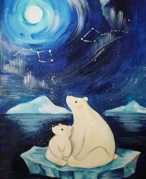 Умка акварель