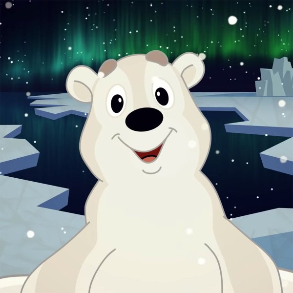 Белый медведь Умка мультфильм